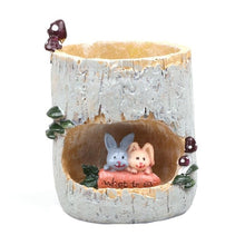 Load image into Gallery viewer, Animals Flowerpots Succulent Plants Holder Resin Crafts Ornaments for Home Table Decoration Garden Plants Flowerpot Planter